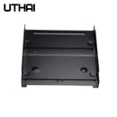UTHAI G17 2.5/3.5 inch HDD SSD to 5.25 inch Floppy-Drive SSD Hard Drive Bracket Metal Hard Disk Converter Adapter Caddy