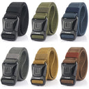 HSSEE Neuer taktischer Herrengürtel, rostfreie, harte Metallschnalle, Militär-Armee-Gürtel, Outdoor-Freizeitgürtel, Herren-Taillengürtel, Geschenk