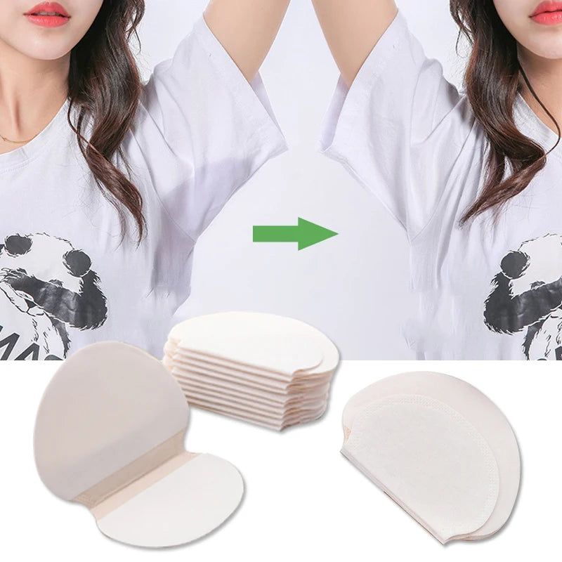 20/30/40/50Pcs Summer Underarm Sticker Perfumes for Women Antiperspirant Armpit Absorbent Pad Sweat Deodorants Absorbent Sticker