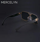 Vintage Luxury Sunglasses for Men and Women Square Fashion Designer Driving Glasses Shades