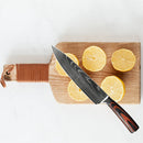 The Forge | Damascus Laser-Pattern Chef Knife Set (1-10 Piece)