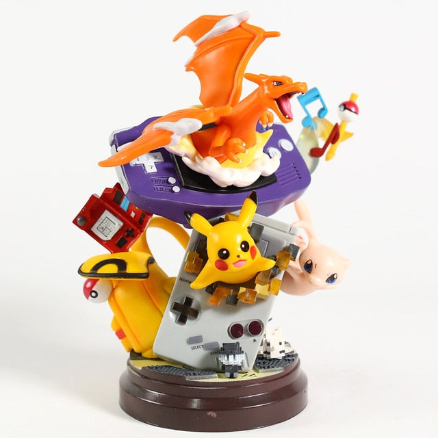 Pokemon Pikachu Charizard Mew PVC Figure Collectible Model Toy