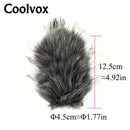 Windproof Sweater For Interview Microphone Camera Outdoor Film and Television Shooting Mic Fur Windscreen Windshield Muff Cover