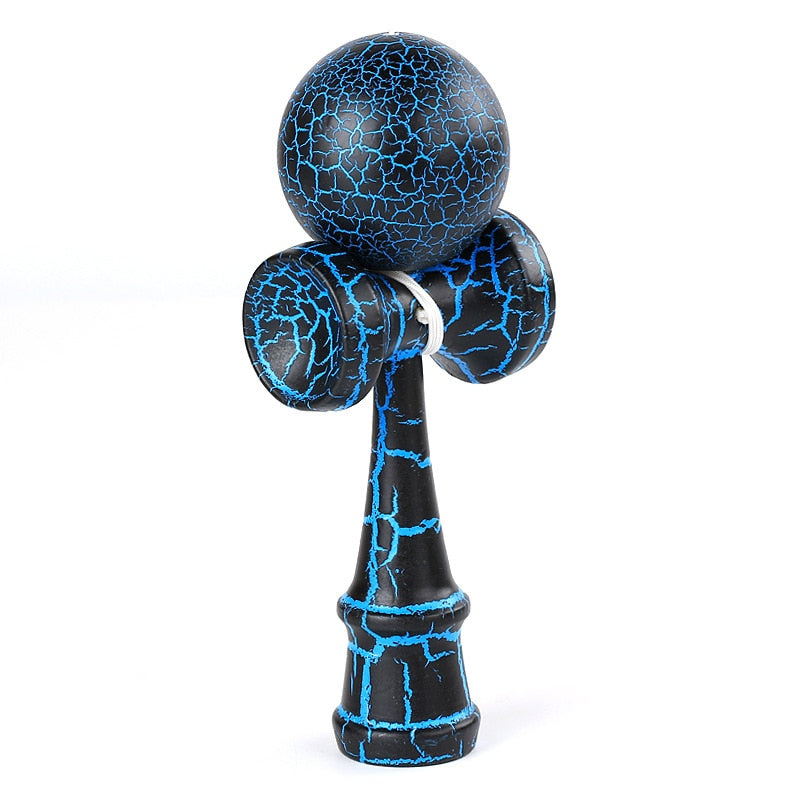 1 Piece Professional Bamboo Paint Wooden Kendama Balls Skillful Jumbo Kendama Juggle Game Balls Outdoors Toys for Children