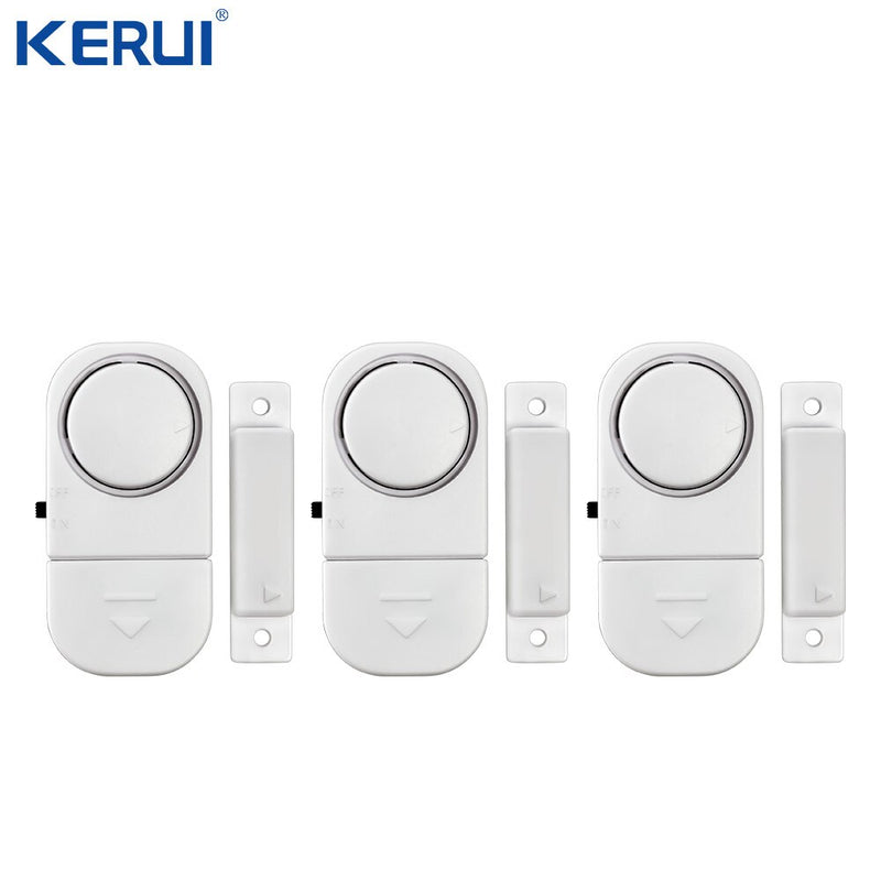 Independent Wireless Door Sensor Gap Sensor  Magnetic Sensor Wireless Home Window Door Entry Anti Thief Security Alarm 90dB