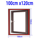 Inset Window Screen Mesh, Air Tulle Adjustable Summer Invisible Anti-Mosquito net Fiberglass Removable Washable Customize Screen