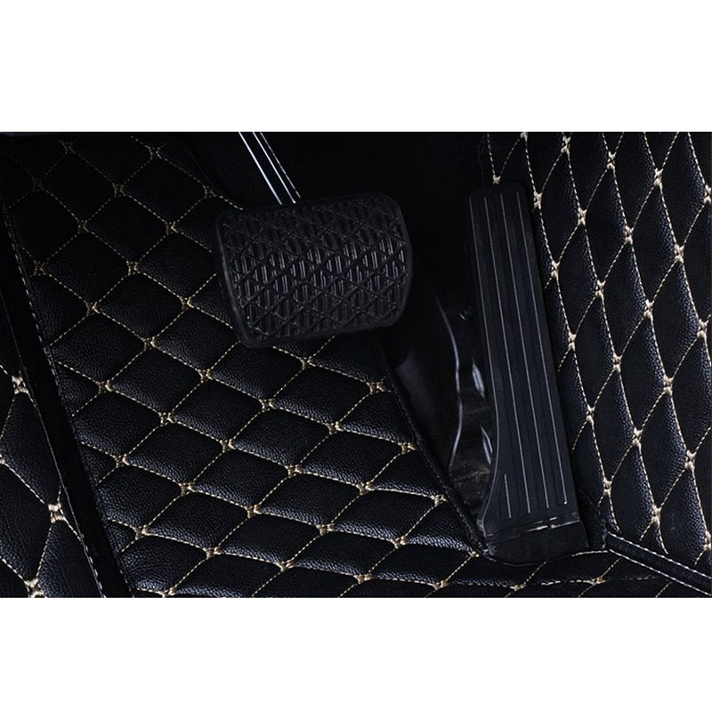 Flash mat leather car floor mats fit 98% car model for Toyota Lada Renault Kia Volkswage Honda BMW BENZ accessories foot mats