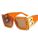 Oversized Square Sunglasses Women Fashion 2024 New Vintage Big Frame Shades Men Sun Glasses UV400 Eyewear Oculos Gafas De Sol