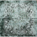New Fashion Hip Hop 100% Cotton Bandana Square Scarf handkerchief Gradient Paisley print For Women Men Unisex headband 55*55cm
