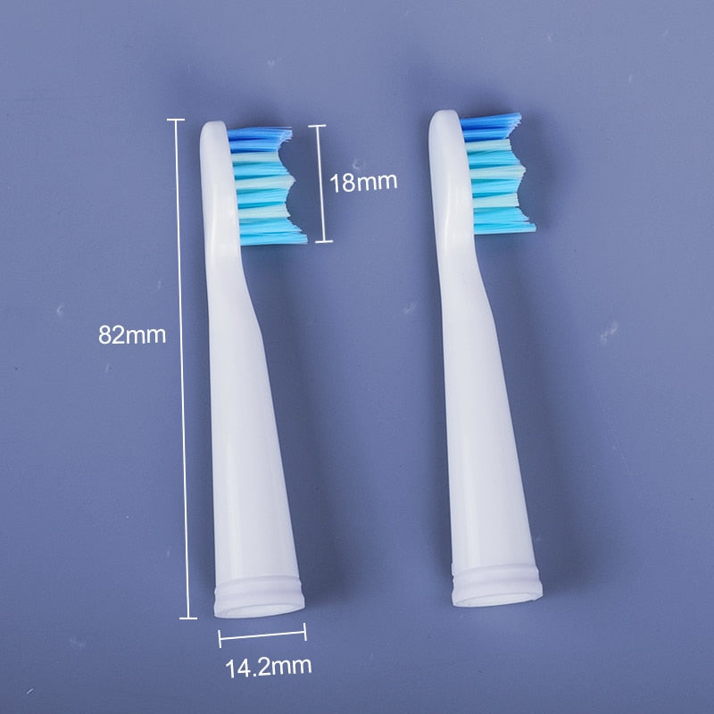 SEAGO  Electric Replacement Brush Heads Sonic Toothbrush Hygiene Care 899 Set (4 heads) for SG910 SG507 SG958 SG515 SG949 SG575