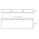 30-60CM Black Kitchen Aluminium Bathroom Shelves Shower Storage Rack Wall Mounted Corner Basket Shampoo Toothbrush Cup Shelf