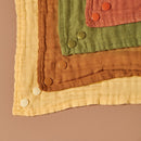 Kangobaby 4pcs Muslin Burp Cloths Sets Most Fashion Colorful Solid Color Baby Infinity Scarf Bibs