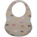 2020 New Printed Carton Silicone Bib Waterproof  Baby Feeding Newborn Cartoon Aprons Adjustable Baby Bibs Burp Cloth