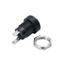 2/5/10pcs 5.5 x 2.1/5.5x2.5mm DC Power Jack Socket Supply Female Panel Mount Connector Plug Adapter 2 Terminal Type DC Connector