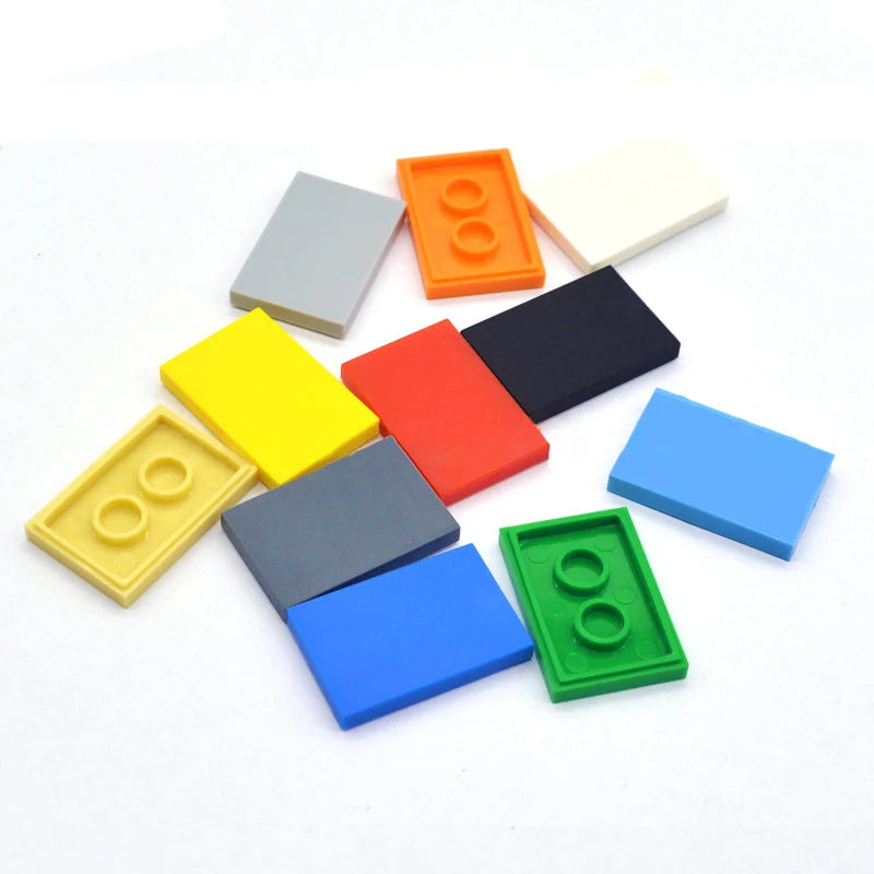 25PCS DIY Building Blocks Thin Figure Bricks Smooth 2x3 Dots Educational Creative Toys for Children Size Compatible With 26603