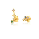 ANDYWEN 100% 925 Sterling Silver Spring Rainbow CZ Zodiacs Pendant Necklace 2021 Wedding Jewelry Fine Rock Punk Ovals Crystal