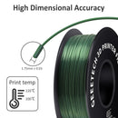 GEEETECH 3d Silk PLA Filament 1kg1.75mm Spool Wire For 3D Printer Material,Safety, Vacuum packaging, special color, Bubble free