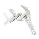 6-68mm Bathroom Wrench Large Open Mini Adjustable Short Handle Shank Aluminum Alloy Universal Spanner Water Pipe Repair Tool