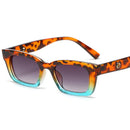 YOOSKE Vintage Rectangle Women Men Sunglasses Brand Designer Small Sun Glasses Frame Female Lady Eyeglasses UV400