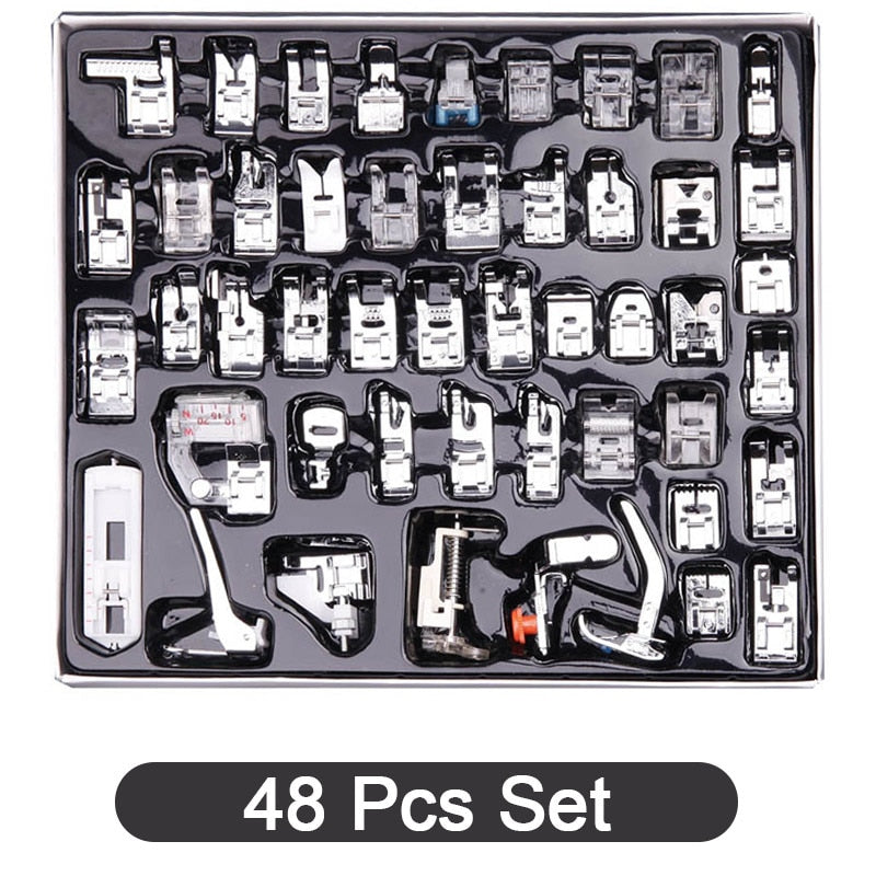 8-82 Pcs Set Sewing Machines Accessories Presser Foot,DIY Patchwork Foot Pedal Sewing Tools Kit,sewing Supplies Presser Feet