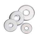 M3M2M2.5M1.6M4M5M6M8M10M12M16M20M24M27 GB97 A2 Spacer 304Stainless Steel Washer Plain Gasket for Screw Bolt Flat Metal M3Washer