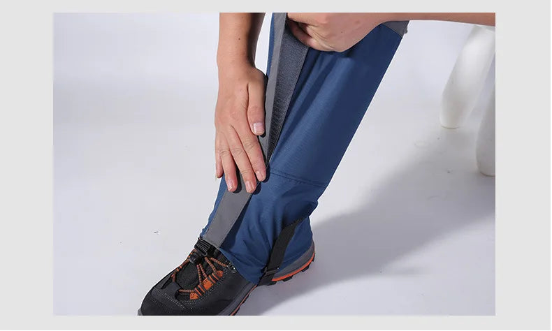 Unisex Waterproof Leg Covers Legging Gaiter Climbing Camping Hiking Ski Boot Travel Shoe Snow Gaiters Legs Protection