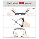 KDEAM High Performance Square Polarized Sunglasses For Men Women Plastic Titanium TR90 Driving Sun Glasses Cat.3 CE KD693