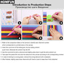 HOMFUN Full Square/Round Drill 5D DIY Diamond Painting "Fish sea view" 3D Diamond Embroidery Cross Stitch Home Decor A19157