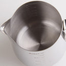 Milchaufschäumkännchen aus Edelstahl Espressokännchen Barista Craft Kaffeelatte Milchaufschäumkännchen Kanne 350 600 1000ml