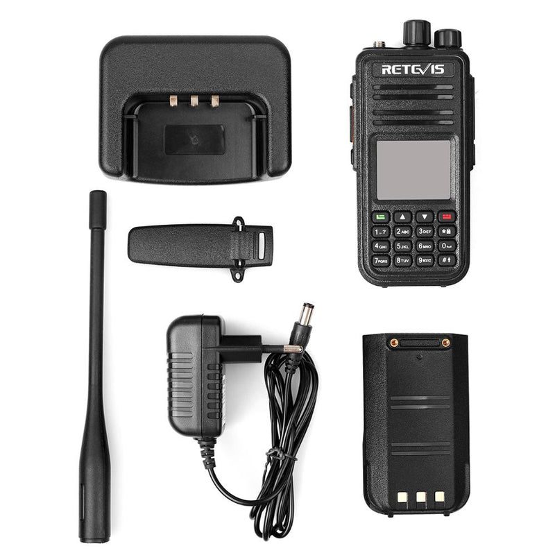 Retevis RT3S DMR Digital Walkie Talkie Ham Radio Stations Walkie-talkies Professional Amateur Two-Way Radio VHF UHF GPS APRS 5W