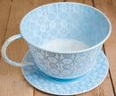 Neugeborenen-Fotografie Requisiten Eisenkorb Teetasse Foto Zubehör Baby Kleinkind Studio Shooting Foto Requisiten Dusche Geschenk