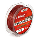 DAGEZI Super Starke 4-fach geflochtene Angelschnur 300M/330YDS 100% PE 10-80LB Multifile Angelschnur Karpfenangeln Salzwasser