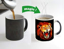 König Löwe Wolf Farbwechselbecher Zauberhafter hitzeempfindlicher Teetasse Kaffeetasse Geschenkbecher für Ihre Kinder oder Ihre Freunde Kostenloser Versand