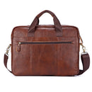 Herren Handtaschen aus echtem Leder Lässige Ledertaschen für Laptops Herrentaschen für Geschäftsreisen Herren Umhängetaschen