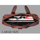 Herren Handtaschen aus echtem Leder Lässige Ledertaschen für Laptops Herrentaschen für Geschäftsreisen Herren Umhängetaschen