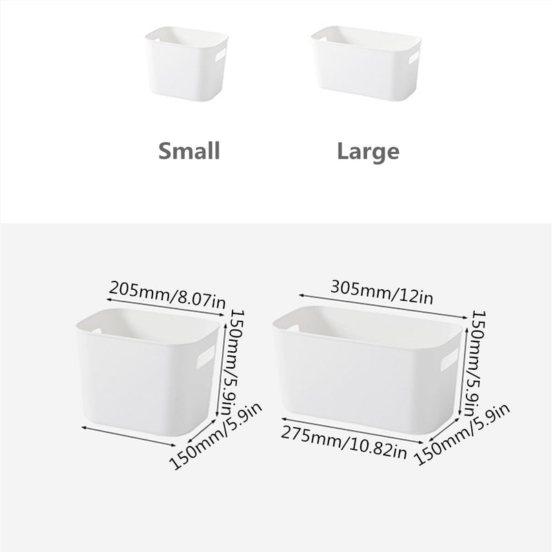 Home Laundry Basket Desktop Storage Basket Sundries Underwear Toy Storage Box Cosmetic Book Organizer Stationery Container