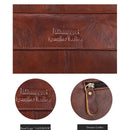 Herren Handtaschen aus echtem Leder Lässige Ledertaschen für Laptops Herrentaschen für Geschäftsreisen Herren Umhängetaschen