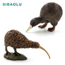 Mini Simulation Small kiwi bird figurine animal Model Bonsai home decor miniature fairy garden decoration accessories figure toy
