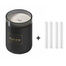 280ML Luftbefeuchter LED Kerze Ultraschall Kaltnebel Ätherisches Öl Diffusor USB Aroma Lampe Auto Reiniger Vernebler Nebel Maker