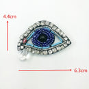 Beaded Applications for Clothes Beaded Applique Sew On Bead Rhinstone Patch For DIY Shoes Bags