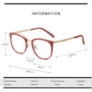 Spectacle Frame Women Eyeglasses Computer Prescription Myopia Optical For Female Eyewear Clear Lens Acetate Glasses Frame RS463