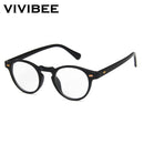 VIVIBEE Herrenmode 2024 Ovale Kleine Sonnenbrillen Klare Klassische UV400 Sonnenbrillen Trends für 2024 Transparente Brillen für Damen
