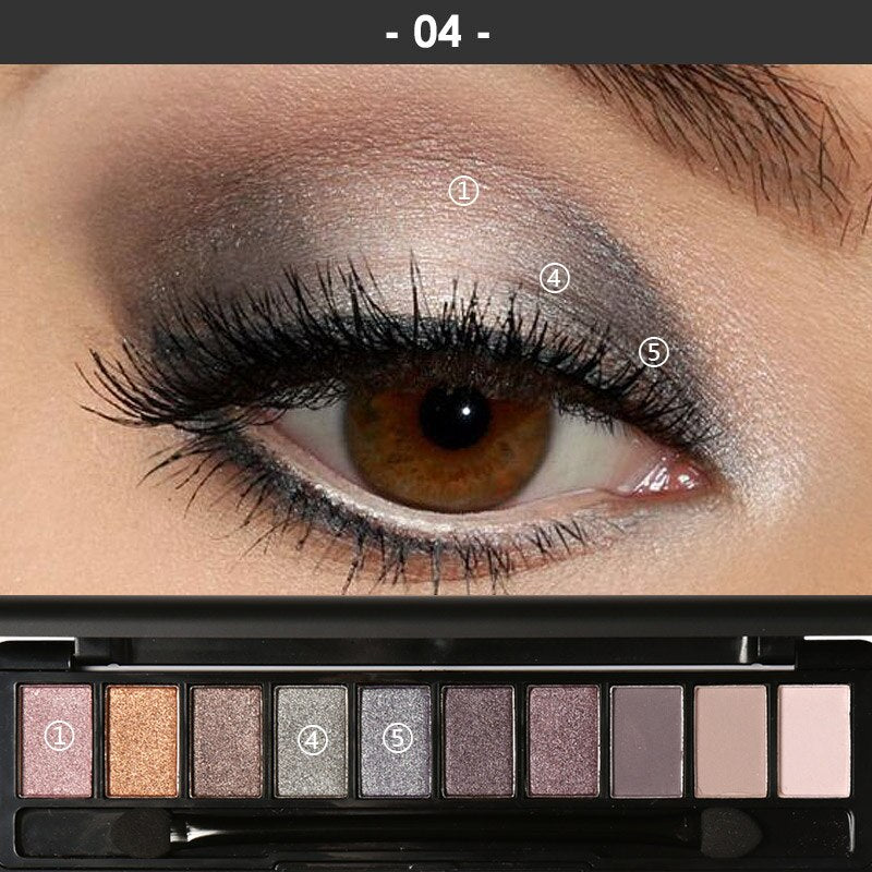 Focallure Eye Shadow for Eyes Makeup Shimmer Matte Eyeshadow Earth Color Shade Palette Cosmetic Makeup Nude Eye Shadow