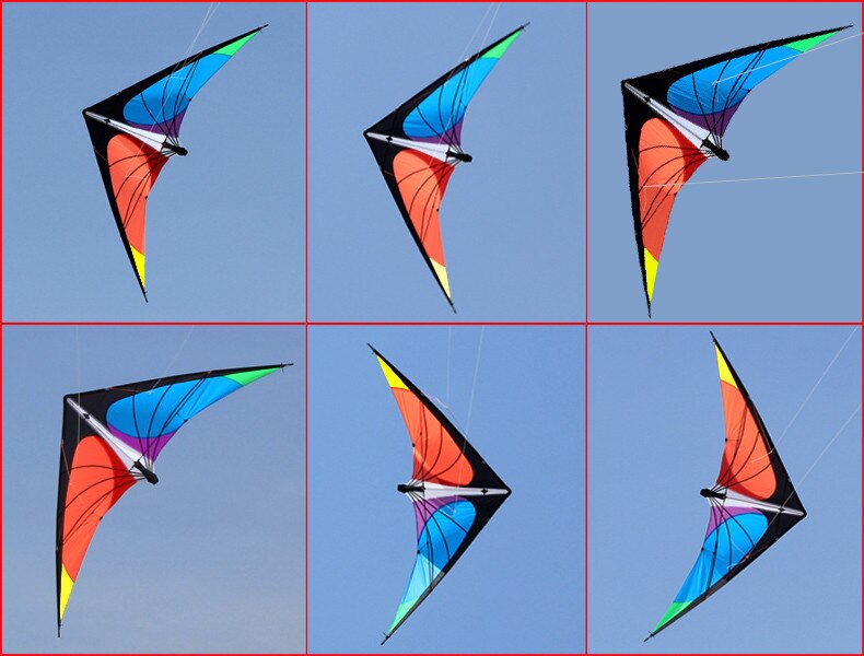 NEW LISTING 1.8m Power Professional Dual Line Stunt Kite With Handle And Line Good Flying Factory Outlet