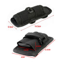 1 Pc Tactical 360 Degrees Rotatable Flashlight Pouch Bag Holster Torch Case for Belt Torch Cover Hunting Lighting Accessories