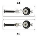 1Set Strong Solid V wheel Kit for Openbuilds V-Slot rail,OX CNC, solid wheel Linear Extrusion 3D Printer RepRap CNC