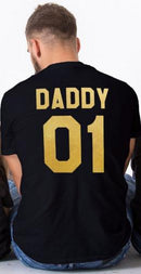 Family Matching Clothes 2021 Hot Sale Family Look Cotton T-shirt DADDY MOMMY KID BABY Funny Letter Print Number Tops Tees Summer