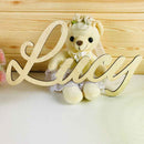 Personalized Kids Wooden Name Signs,Custom Children Name Wall Decor Color Wooden Letters, Wall Wooden Names /Letter