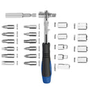 PROSTORMER 23 in 1 Mini Ratchet Bits Set Sockets Repair Tool Kit Multi-functional Precise ScrewdriverSet Sockets Extension Rod