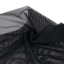 Women Transparent Panties Solid Female Underwear Sexy Panties Mid-Rise Seamless Briefs Ruffles Ultra-thin Panty XXXL Plus Size